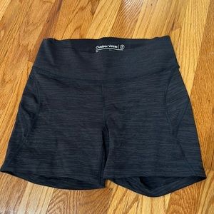 Outdoor Voices Black Bike Shorts